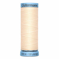 Gütermann Silk Thread - #414 - Cream
