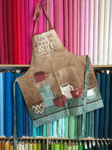 But First, Coffee! - Apron Panel