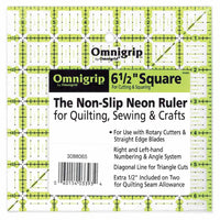 Omnigrip Ruler - 6.5" x 6.5"