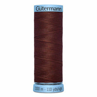 Gütermann Silk Thread - #230 - Rust Brown