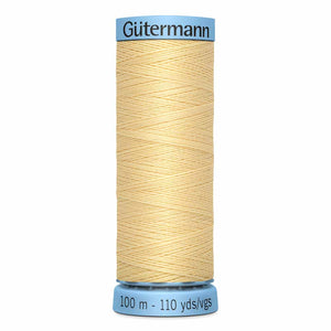 Gütermann Silk Thread - #325 - Light Yellow