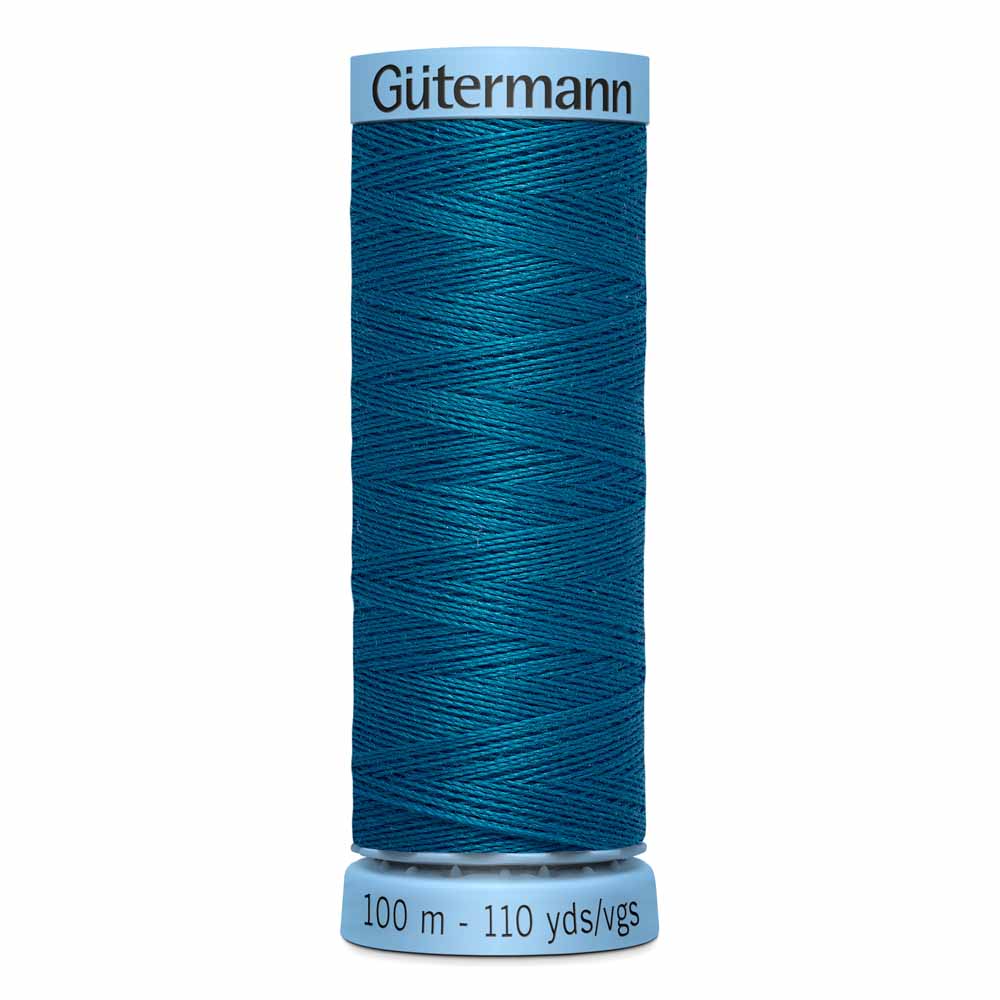 Gütermann Silk Thread - #483 - Blue Green