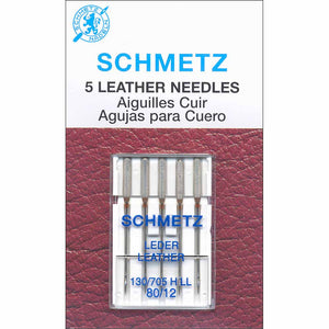 Sewing Machine Needles - Leather 80/12