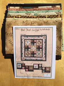 But First, Coffee! Table Topper Kit