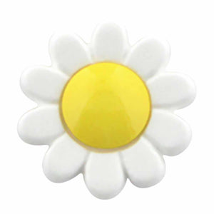 Flower Novelty Button - Yellow