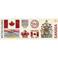 Canadian Sesquicentennial - British Columbia Panel