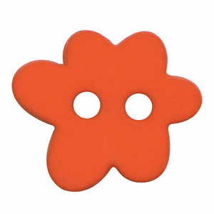 Paint Blot Novelty Button - Orange