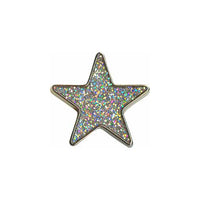 Star Novelty Button - Aurora Borealis