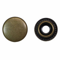 Heavy Duty Snaps - Antique Brass - 5/8"
