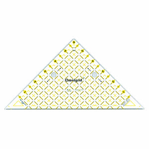 Omnigrid Triangle Ruler for 1⁄2″ Square Triangles - 6″