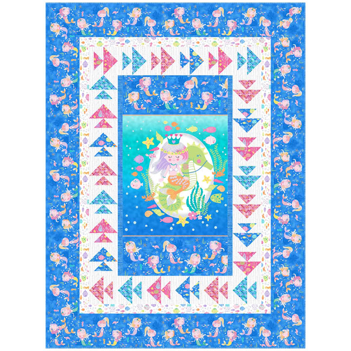 Mermaids and Fishes - Pattern
